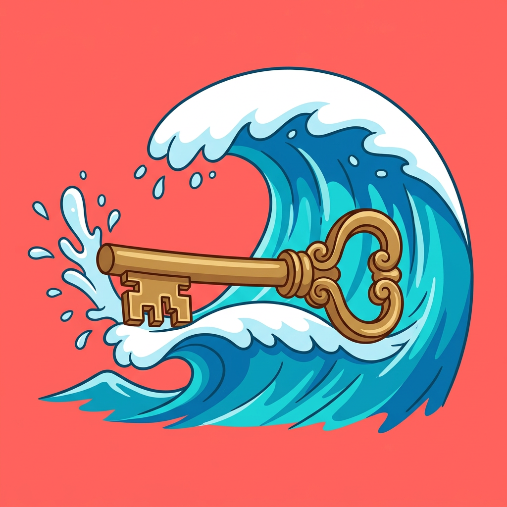 llave (key): sounds like ya, wave